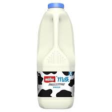Mulller Wiseman Whole Milk 2 Litres
